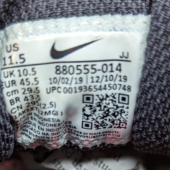 Nike Mens Air Zoom Pegasus 34 880555-014 Black Running Shoes Sneakers Size 11.5 main image 10